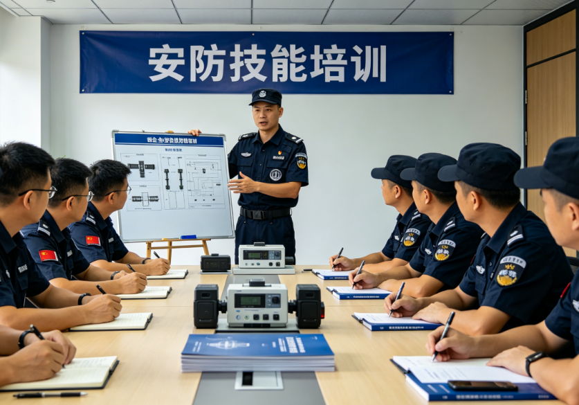 产业园物业全员安防技能落地培训案例(图1)
